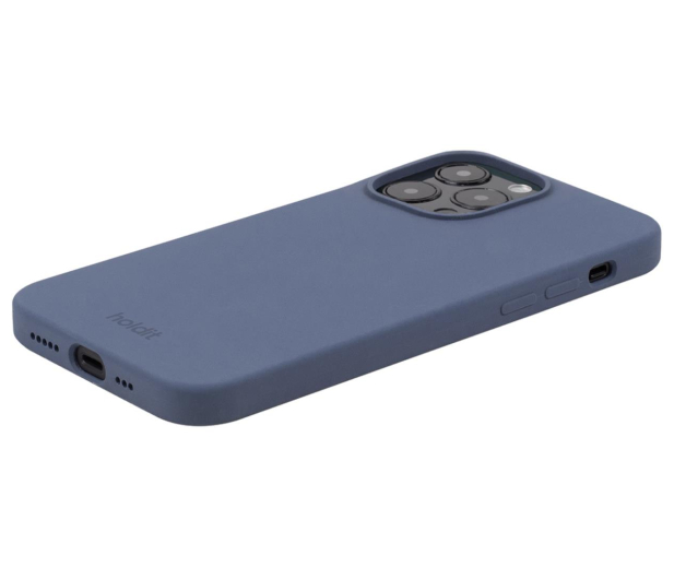 Holdit Silicone Case iPhone 14 Pro Pacific Blue - 1148639 - zdjęcie 3